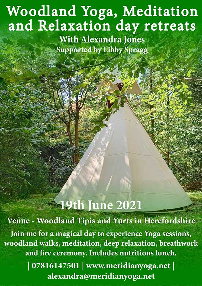 Woodland Day Retreat 19th June 2021 - Meridian Yoga